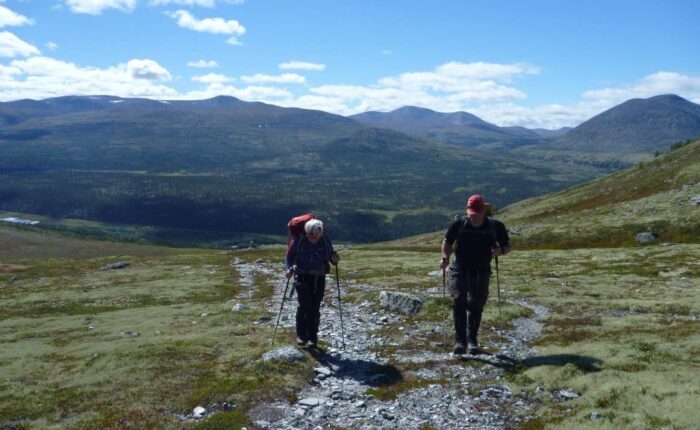 Opstigning på kursus i fjeldvandring