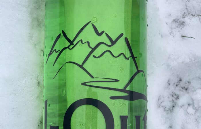 Drikkeflaske-grøn